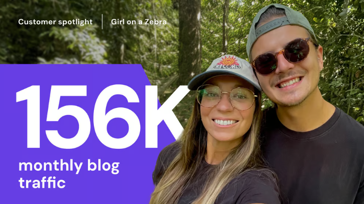 Girl on a Zebra: How Oliver and Carae built a travel blog with 156K monthly readers